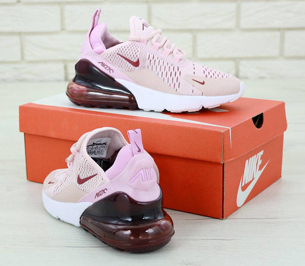 Pink nike on sale air 270