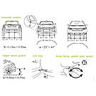 Автомобільний парктронік на 8 датчики з дисплеєм,паркована система для авто, фото 5