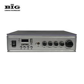 Трансляційний підсилювач BIG PA50 MP3/FM/BT REMOTE