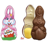 Kinder Шоколадний зайчик з сюрпризом для дівчинки 75g, фото 2