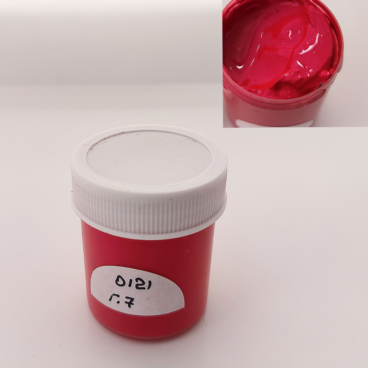 Професійна гуашева фарба Тесс 35 мл "Червона темна"