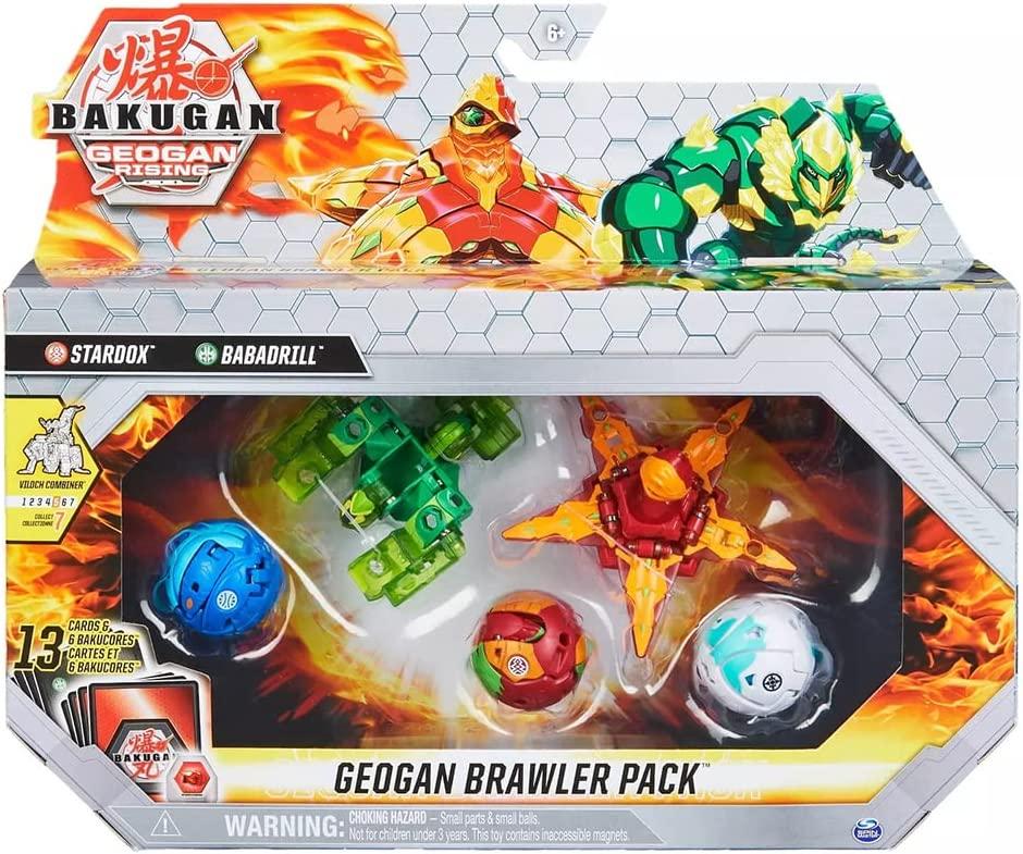 Набір Bakugan Geogan Brawler — Stardox & Babadrill Серія Геоган Бакуган 5шт