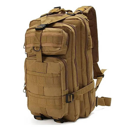 Рюкзак тактичний військовий Койот 25л, штурмовий армійський рейдовий рюкзак койот на 25 літрів, фото 2