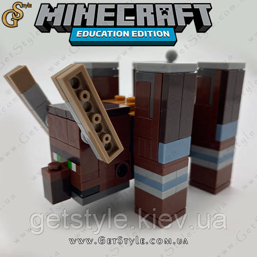 Конструктор фігурка Розорювач Майнкрафт Ravager Minecraft 9 см