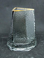 Ваза скляна "Леді", D:9,5cm ,H:15,5cm, O8030-193 Арт.40442 Olens