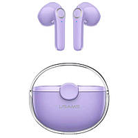 Навушники USAMS-BU12 TWS Earbuds BU Series BT 5.1 Purpule