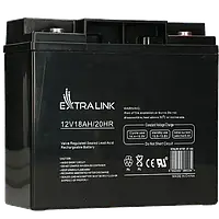 Extralink AGM 12V 18 Ah Акумулятор