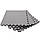 Мат-пазл (ластівчин хвіст) Springos Mat Puzzle EVA 120 x 120 x 2 cм FM0009 Black/Grey, фото 7