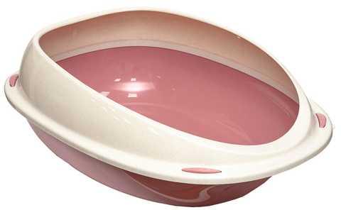 Пластиковий туалет Georplast Shuttle для кішок, 57×40×19 см