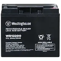 Батарея акумуляторна Westinghouse WD12200 AGM Deep Cycle, 12V/20Ah/T12