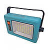 Ліхтар-прожектор Solar Bright 60Вт /сонячна панель/ акумулятор 6000mAh/ функція PowerBank / Бірюзовий/, фото 7
