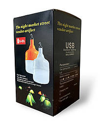 Лампа на акумуляторі 5V LED світлодіодна з гачком 30W