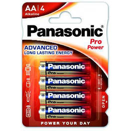 Батарейка Panasonic AA PRO POWER * 4 (LR6XEG/4BP)