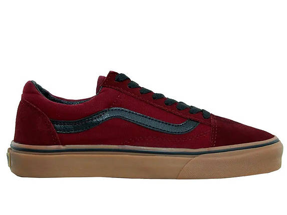 Кеди низькі Vans Old Skool Bordo Gum — VN0A38G1U5A, фото 1