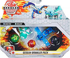 Набір Bakugan Geogan Brawler - Insectra & Arcleon Серія Геоган Бакуган 5шт