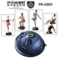 Тренажер для тренировки балансировочная платформа Power System Balance Trainer Zone PS-4200 Black