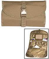 Подсумок тактический Косметичка военная Mil-Tec Койот BRIT.TOILET BAG COYOTE (16004005)