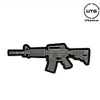 Нашивка M4A1 3D PVC Grey