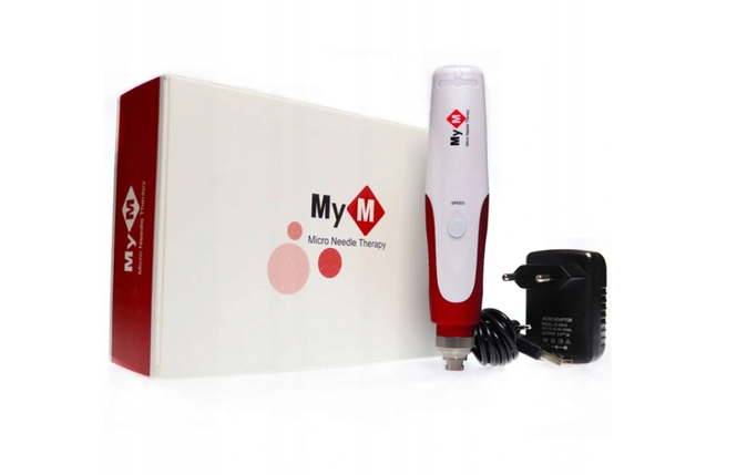 Апарат для мікроголкової мезотерапії Dermapen My Microneedle Mesotherapy + картриджі Dr Pen Ultima N2-C, фото 2