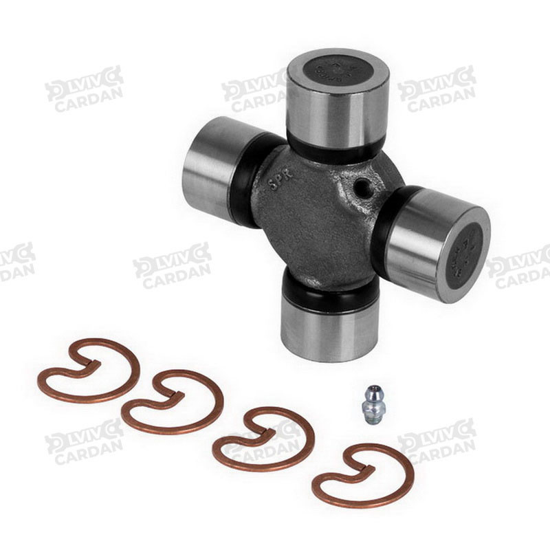 Хрестовина 34.9x106.3, бокова змазка, DAF, IVECO, JCB, RENAULT, VOLVO, FORD, DODGE, 351-SP (SPICER)