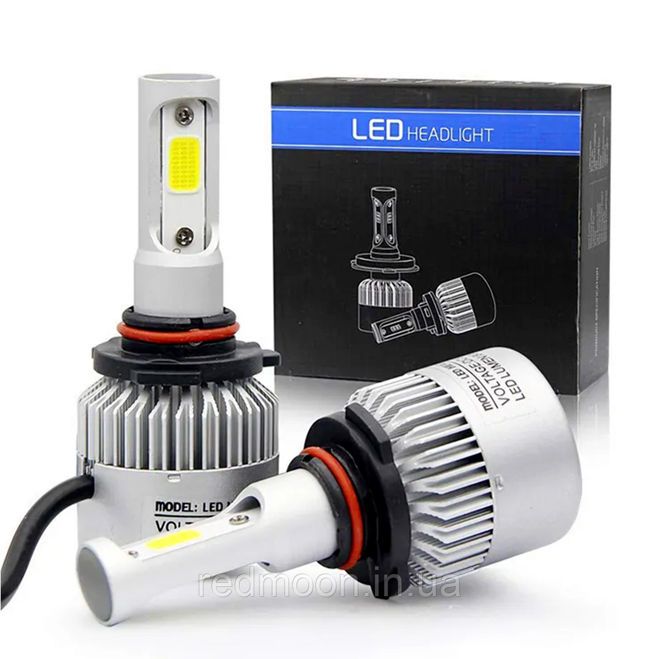 2 шт, Світлодіодні лампи для авто C6-H3 / Автолампи у фару / Комплект автомобільних ламп, фото 1