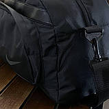 Спортивна чоловіча сумка Nike Чорна Міські дорожні сумки Найк, фото 4