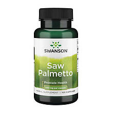 Со пальметто, Saw Palmetto Swanson 540 мг, 100 капсул