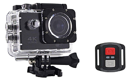 Екшн-камера з Пультом 4K DVR Sport Action Camera S3R Wi Fi Відеокамера