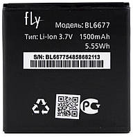Аккумулятор акб батарея Fly BL6677 (iQ447 Era Life 1) 1500 mAh