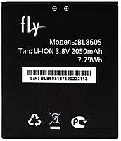 Аккумулятор акб батарея Fly BL8605 (FS502 Cirrus 1) 2050 mAh