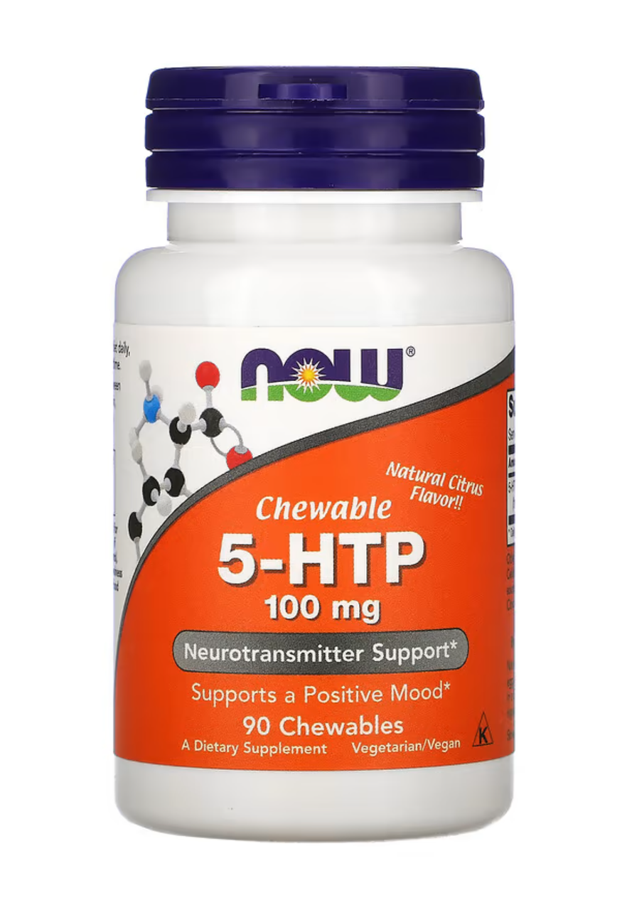 Now Chewable 5-HTP 100 mg 90 chewables