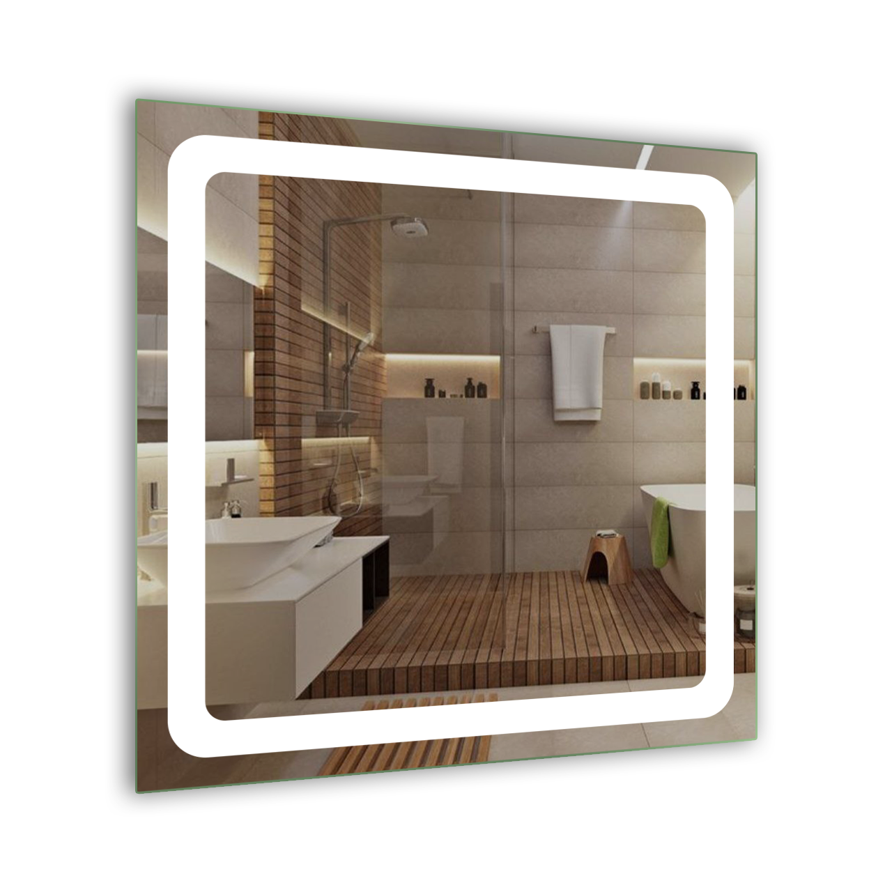 Дзеркало LED (80*80*2,5см) PR-D11A