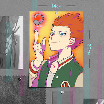 "Шо Сузуки (Моб Психо 100 / Mob Psycho 100)" плакат (постер) розміром А5 (14х20см)