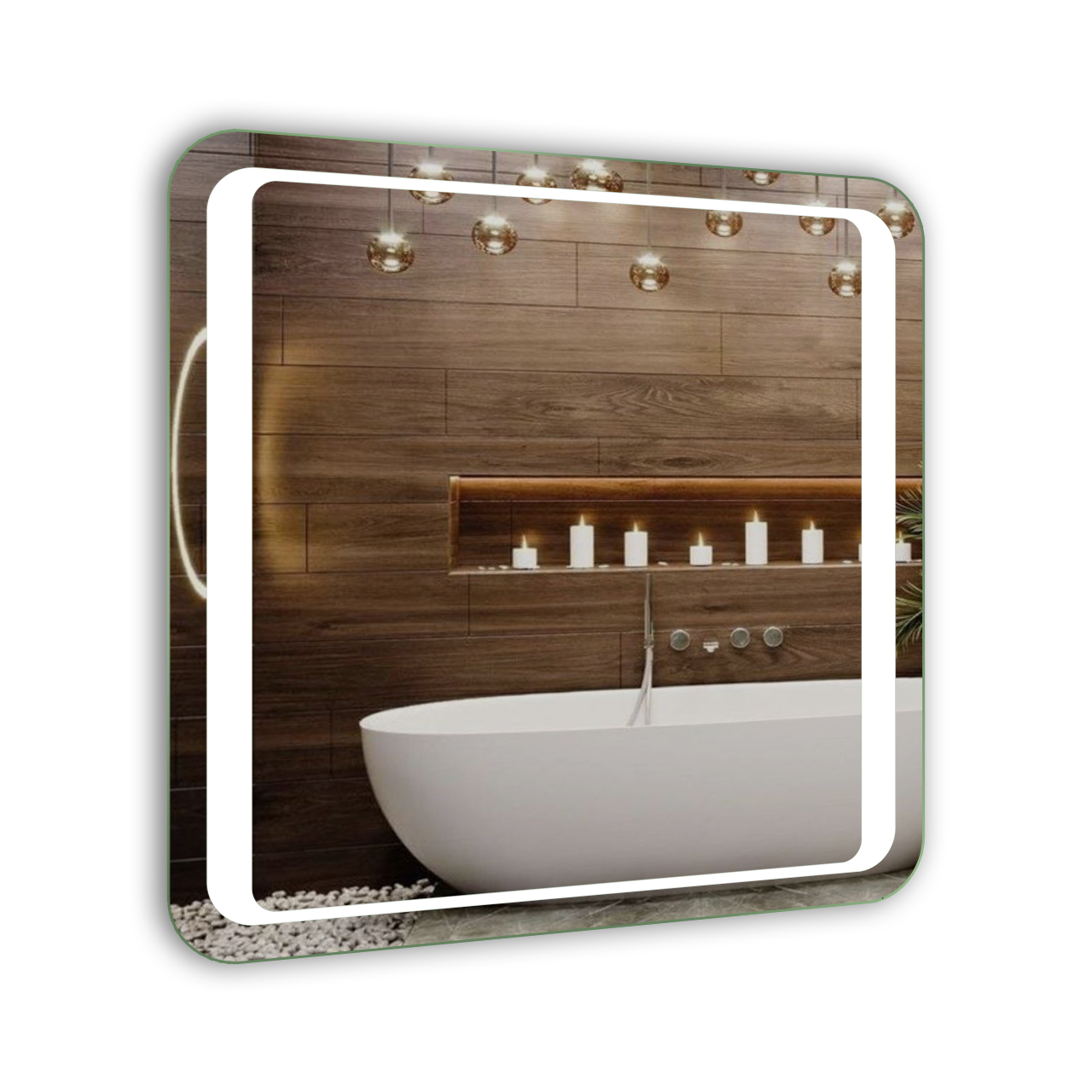 Дзеркало LED (80*80*2,5см) PR-D78A