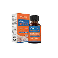 Sauvasine Wart remover 10 ml натуральное средство для удаления бородавок, папилом, подошвенных бородавок