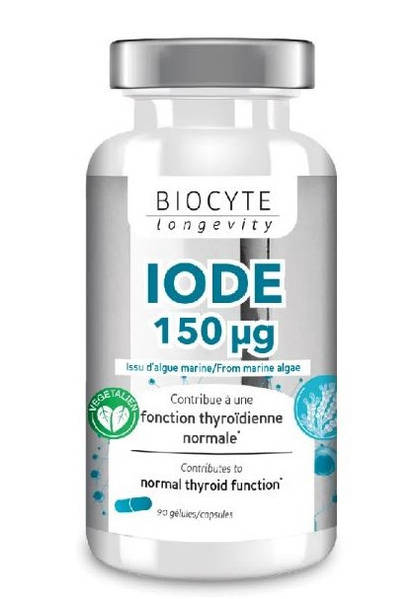 Iode 150 µg Biocyte - fonction thyroïdienne normale