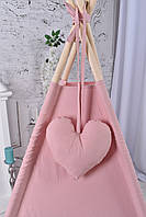 Вігвам для дівчинки пудровий повний комплект, фото 7