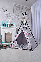 Вігвам дитячий з пір'ям повний комплект, фото 2