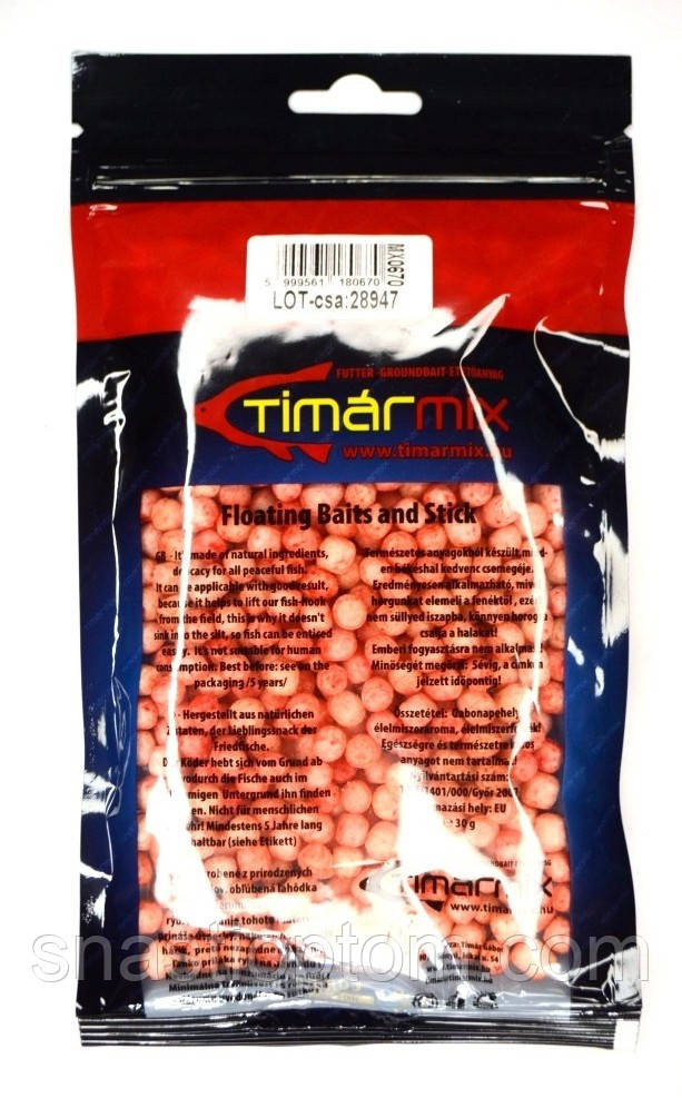 Тісто повітряне для риболовлі, Puffi Timar, міні, 30г, Часник