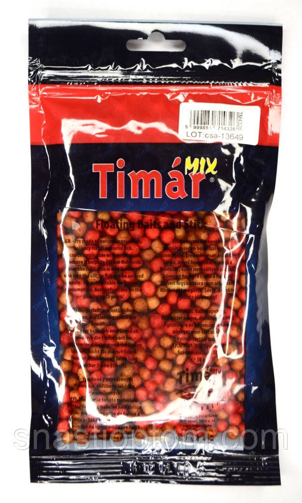 Повітряне тісто рибальське, Puffi Timar, міні, 30г, Риба-Полуниця