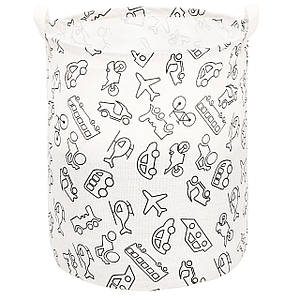 Кошик для зберігання Springos 55 л текстильний для іграшок і одягу HA0123 Poland