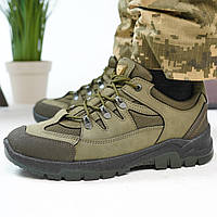 Чоловічі демісезонні кросівки кольору хакі