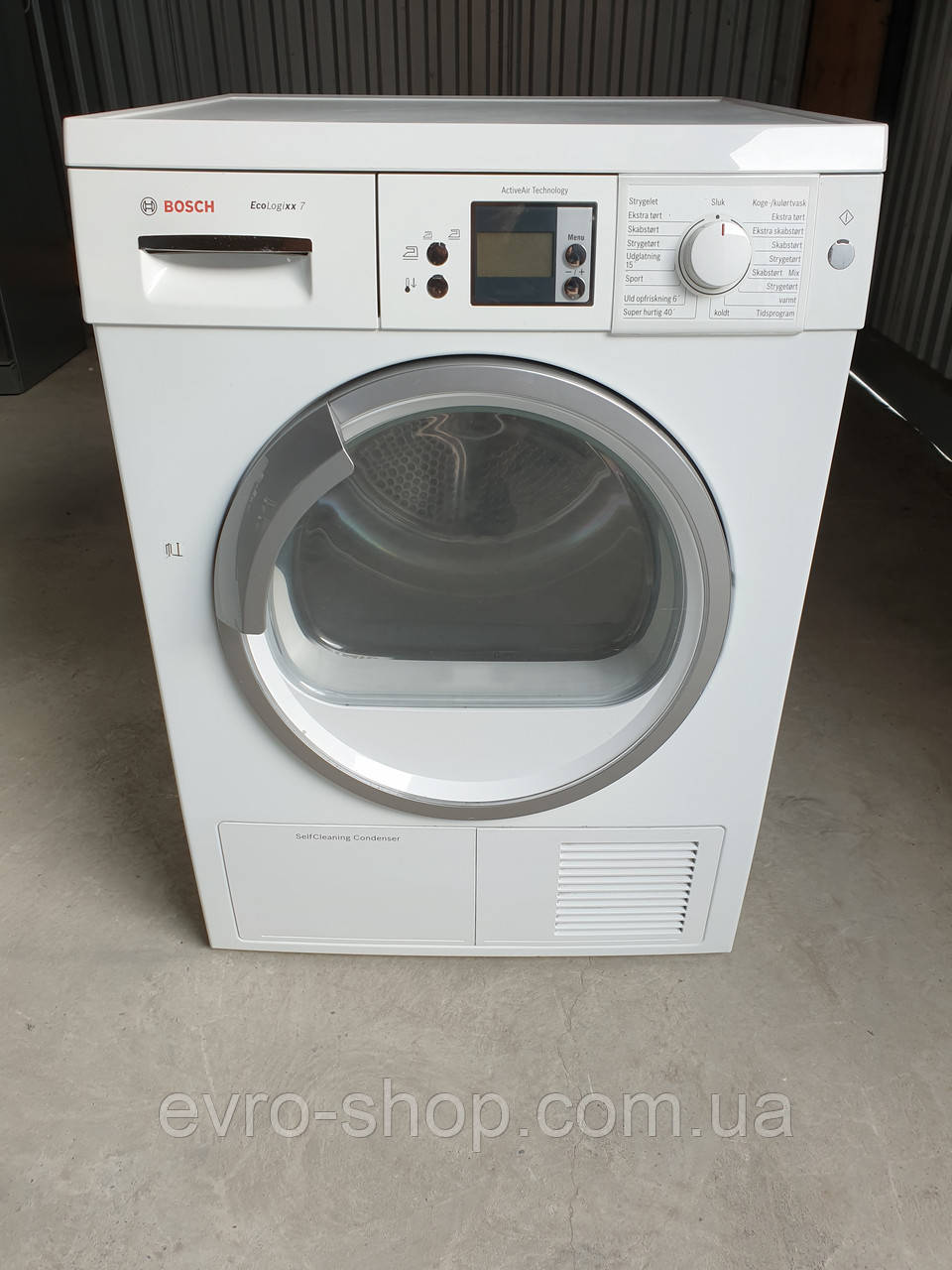 Сушка для одягу BOSCH EcoLogixx 7 / Made in Germany / WTW86580SN, фото 1