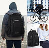 Рюкзак чоловічий M&JJ Оксфорд Чорний 48х33х23 см об'єм 36 л (2133), фото 8