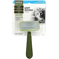 Safari, Soft Slicker Brush for All Breeds of Cats, 1 Slicker Brush Київ