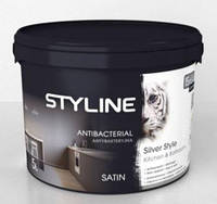 Латексная краска для кухни и ванн Bolix Styline Silver Kitchen & Bathroom, 4.5 л