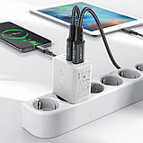 Мережевий зарядний пристрій ACEFAST A33 QC18W (USB-A+USB-A) dual port charger White, фото 2