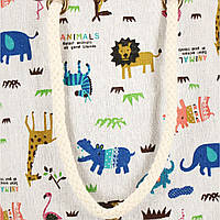 Кошик для зберігання з килимком Springos 27 л текстильний для іграшок та аксесуарів HA0133, фото 6