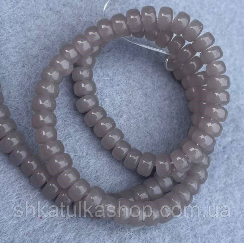 Перли керамічні 6*4мм, фото 1