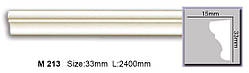 Молдинг гладкий поліуретановий Harmony M 213